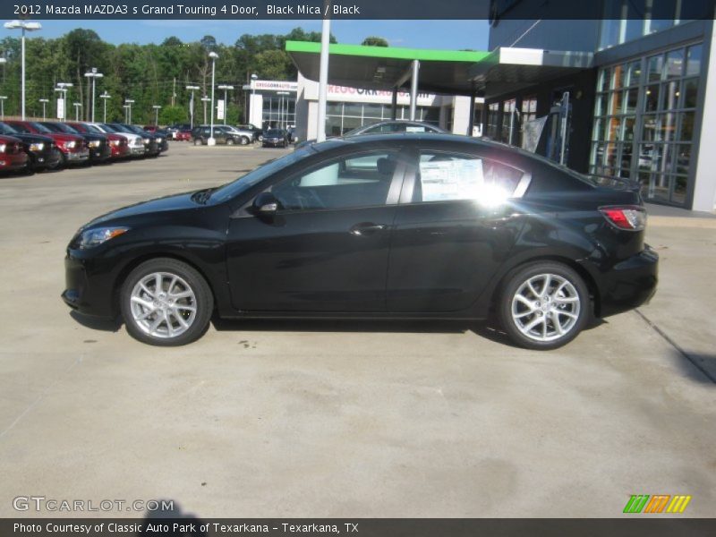 Black Mica / Black 2012 Mazda MAZDA3 s Grand Touring 4 Door