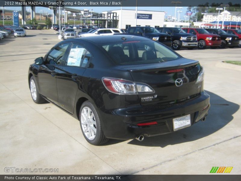 Black Mica / Black 2012 Mazda MAZDA3 s Grand Touring 4 Door