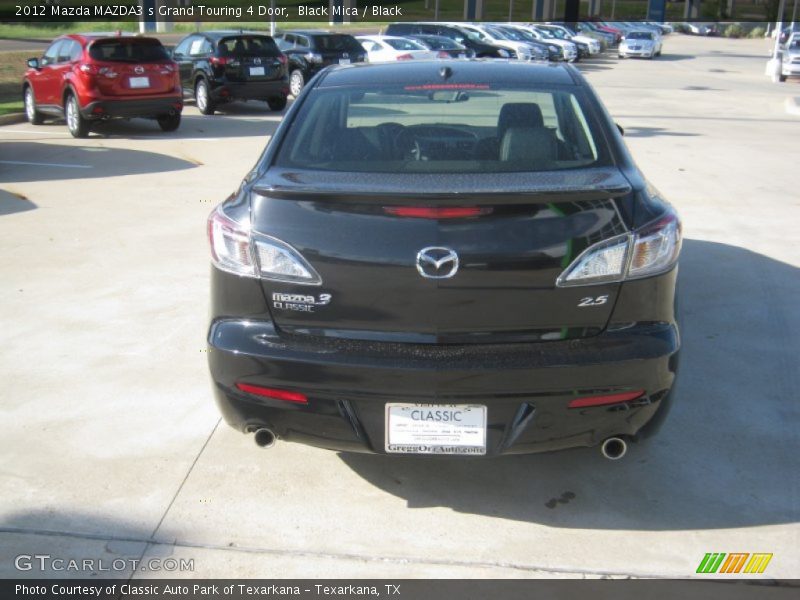 Black Mica / Black 2012 Mazda MAZDA3 s Grand Touring 4 Door