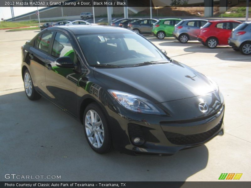 Black Mica / Black 2012 Mazda MAZDA3 s Grand Touring 4 Door
