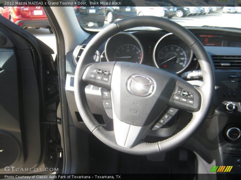 Black Mica / Black 2012 Mazda MAZDA3 s Grand Touring 4 Door