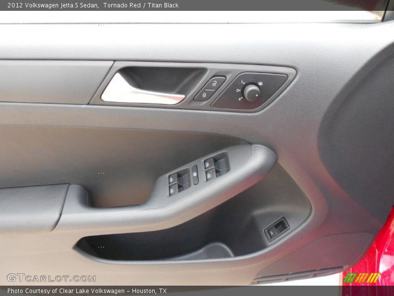 Tornado Red / Titan Black 2012 Volkswagen Jetta S Sedan
