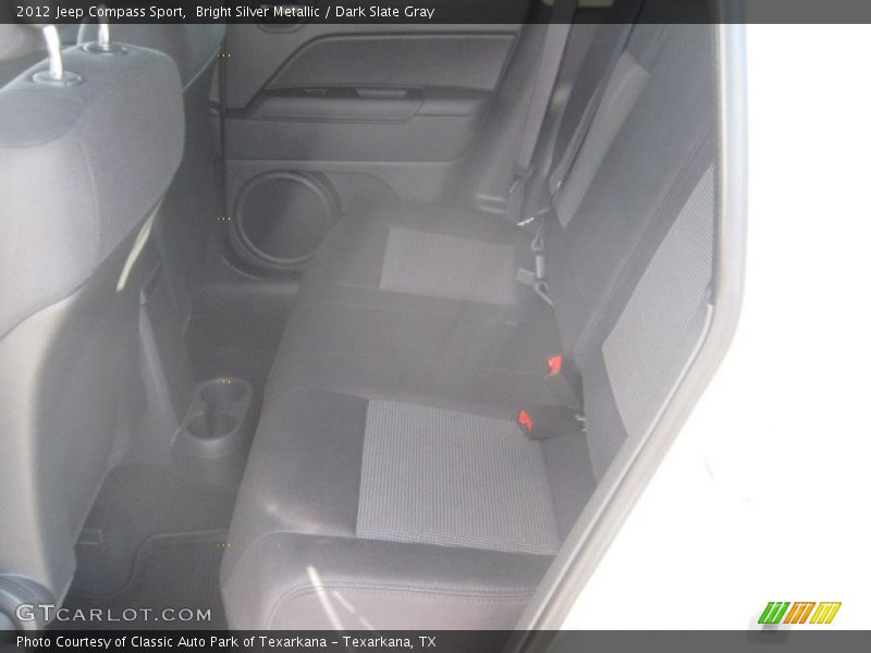 Bright Silver Metallic / Dark Slate Gray 2012 Jeep Compass Sport