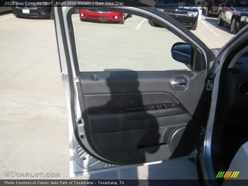 Bright Silver Metallic / Dark Slate Gray 2012 Jeep Compass Sport