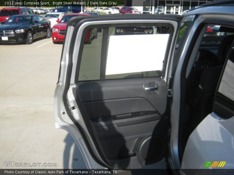 Bright Silver Metallic / Dark Slate Gray 2012 Jeep Compass Sport
