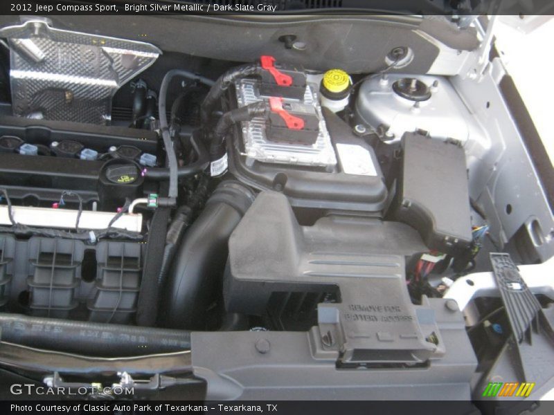 Bright Silver Metallic / Dark Slate Gray 2012 Jeep Compass Sport