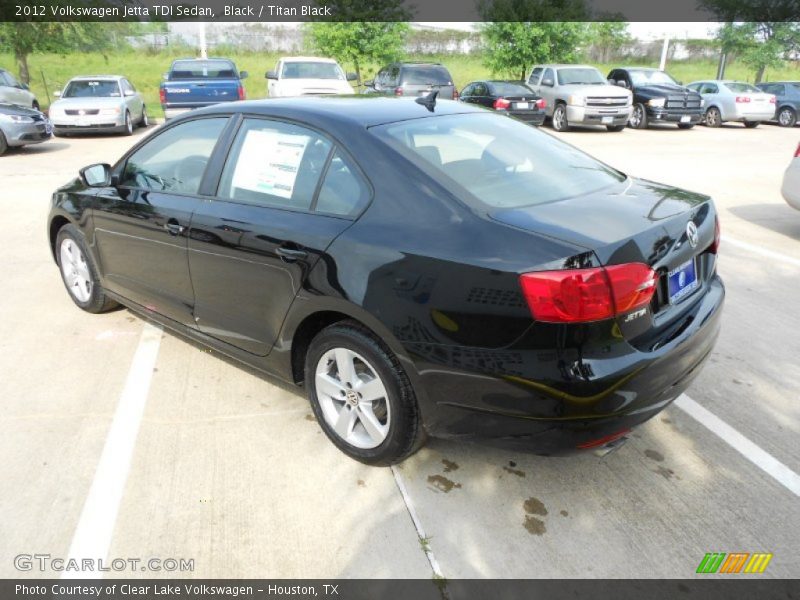 Black / Titan Black 2012 Volkswagen Jetta TDI Sedan