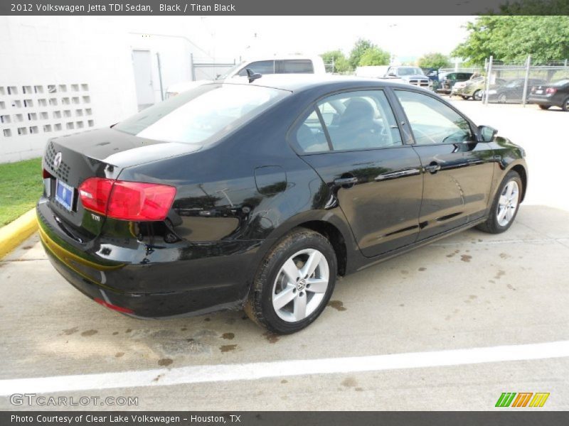 Black / Titan Black 2012 Volkswagen Jetta TDI Sedan