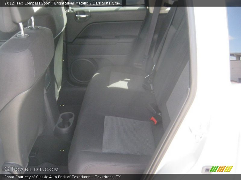 Bright Silver Metallic / Dark Slate Gray 2012 Jeep Compass Sport