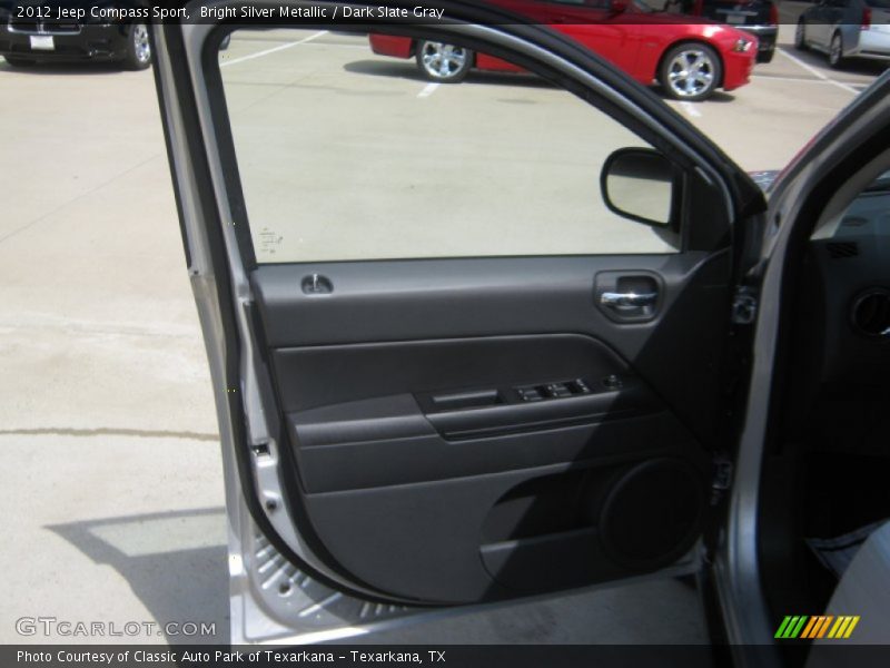 Bright Silver Metallic / Dark Slate Gray 2012 Jeep Compass Sport