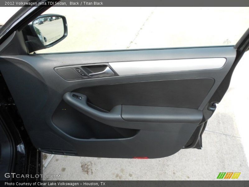 Black / Titan Black 2012 Volkswagen Jetta TDI Sedan