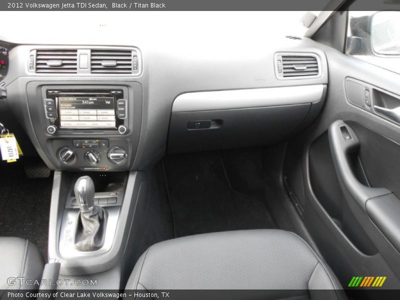 Black / Titan Black 2012 Volkswagen Jetta TDI Sedan