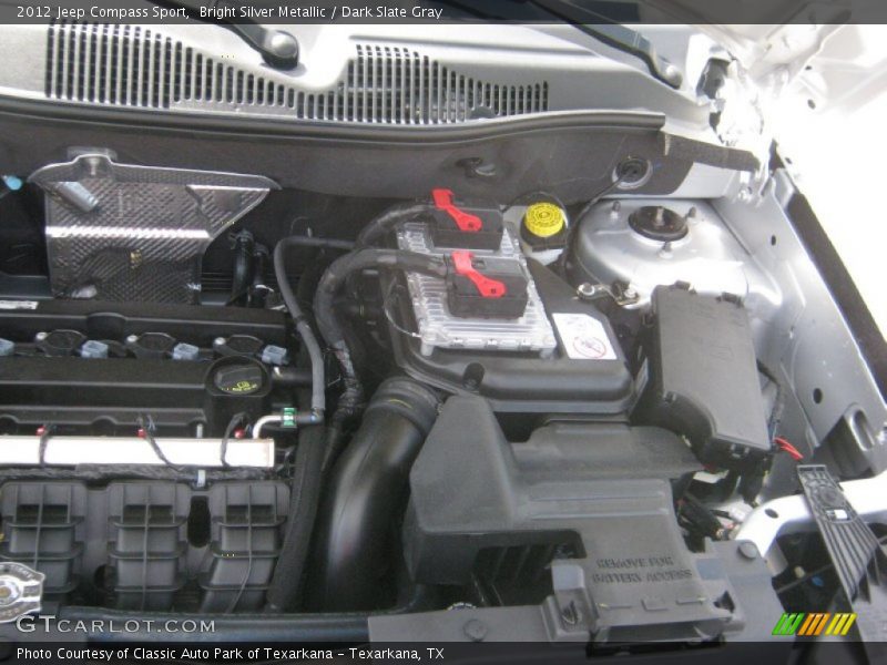 Bright Silver Metallic / Dark Slate Gray 2012 Jeep Compass Sport