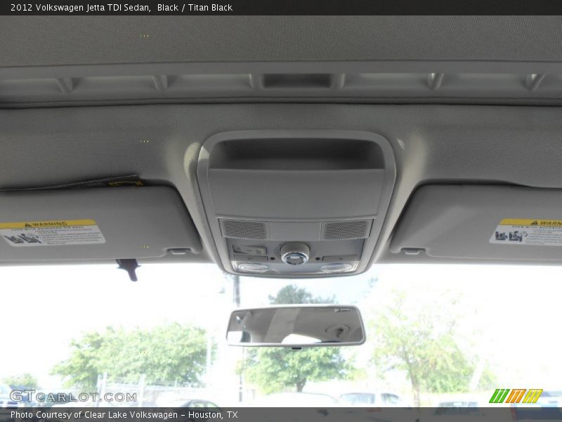 Black / Titan Black 2012 Volkswagen Jetta TDI Sedan