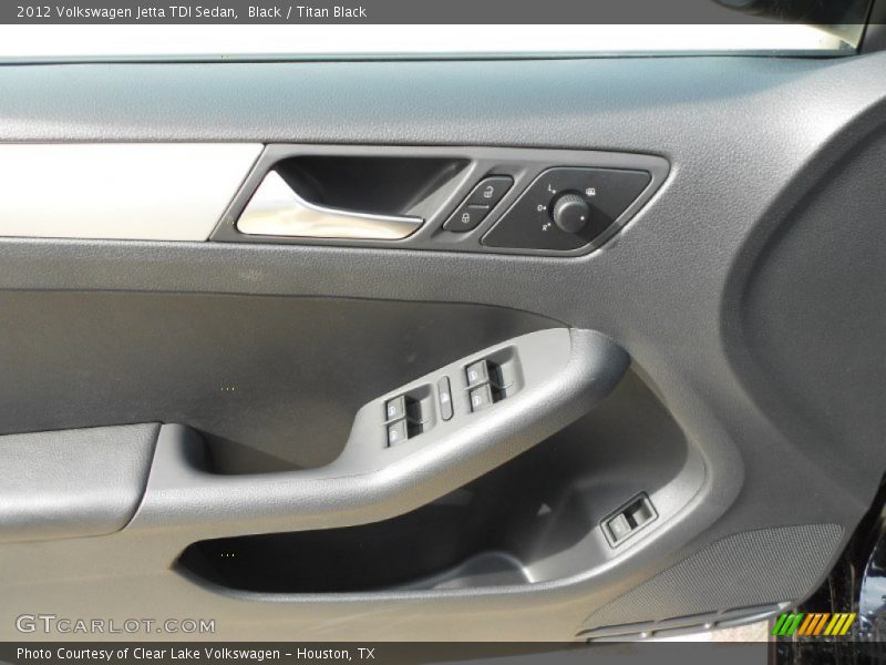 Black / Titan Black 2012 Volkswagen Jetta TDI Sedan