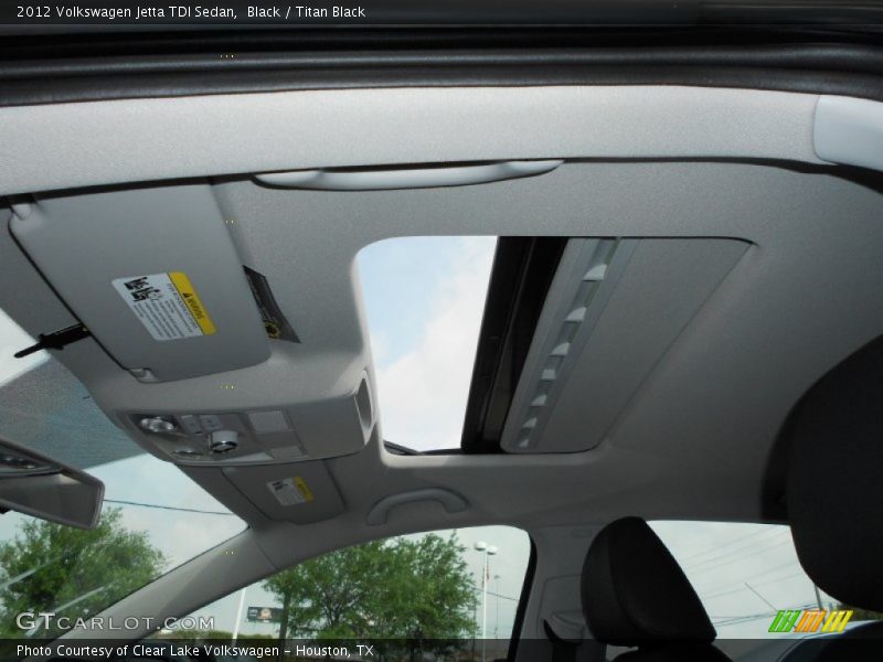 Black / Titan Black 2012 Volkswagen Jetta TDI Sedan