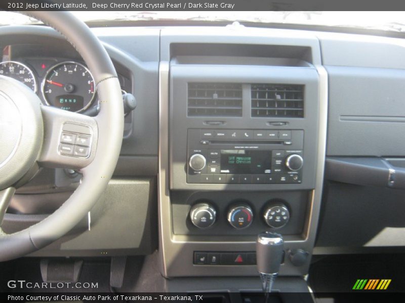 Deep Cherry Red Crystal Pearl / Dark Slate Gray 2012 Jeep Liberty Latitude