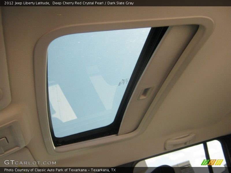 Deep Cherry Red Crystal Pearl / Dark Slate Gray 2012 Jeep Liberty Latitude