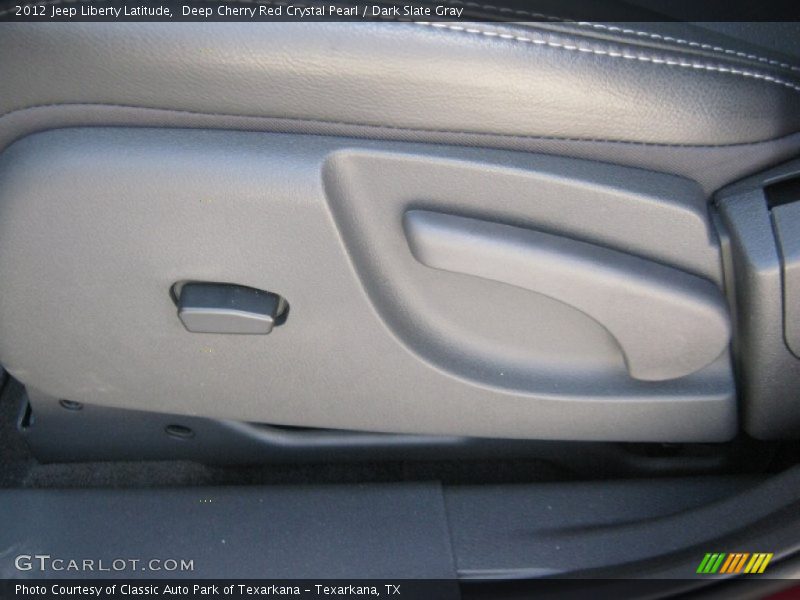 Deep Cherry Red Crystal Pearl / Dark Slate Gray 2012 Jeep Liberty Latitude