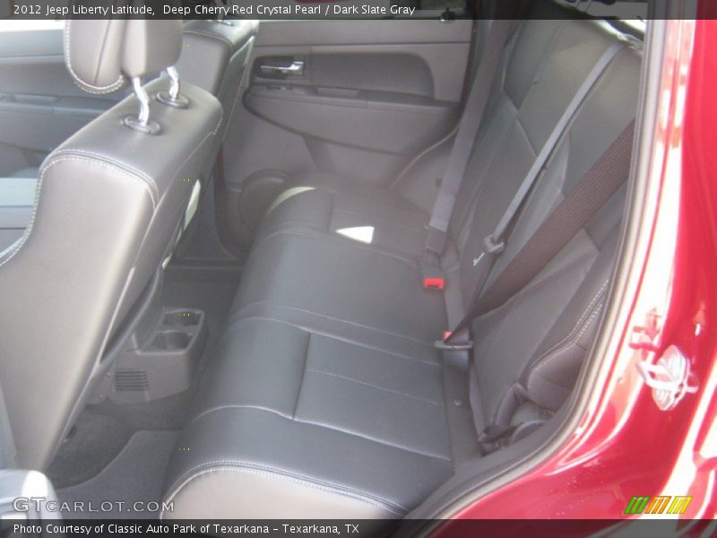 Deep Cherry Red Crystal Pearl / Dark Slate Gray 2012 Jeep Liberty Latitude