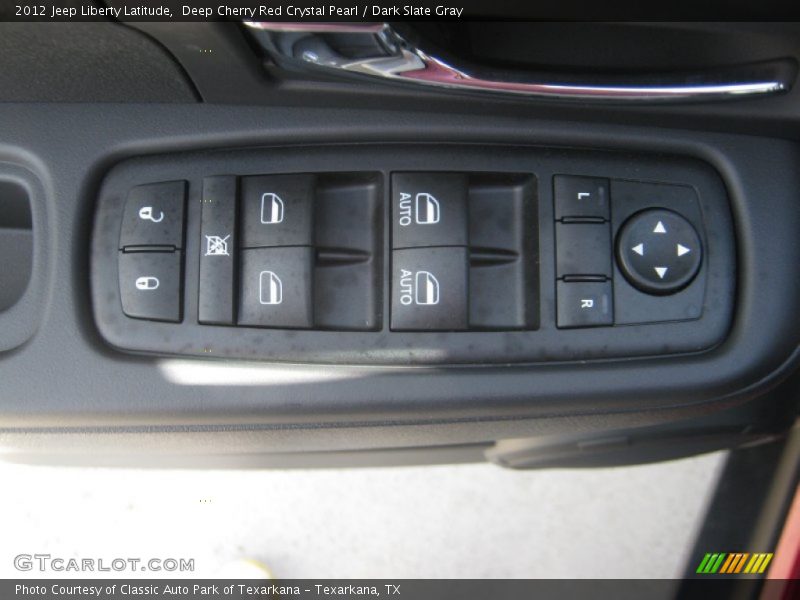 Deep Cherry Red Crystal Pearl / Dark Slate Gray 2012 Jeep Liberty Latitude