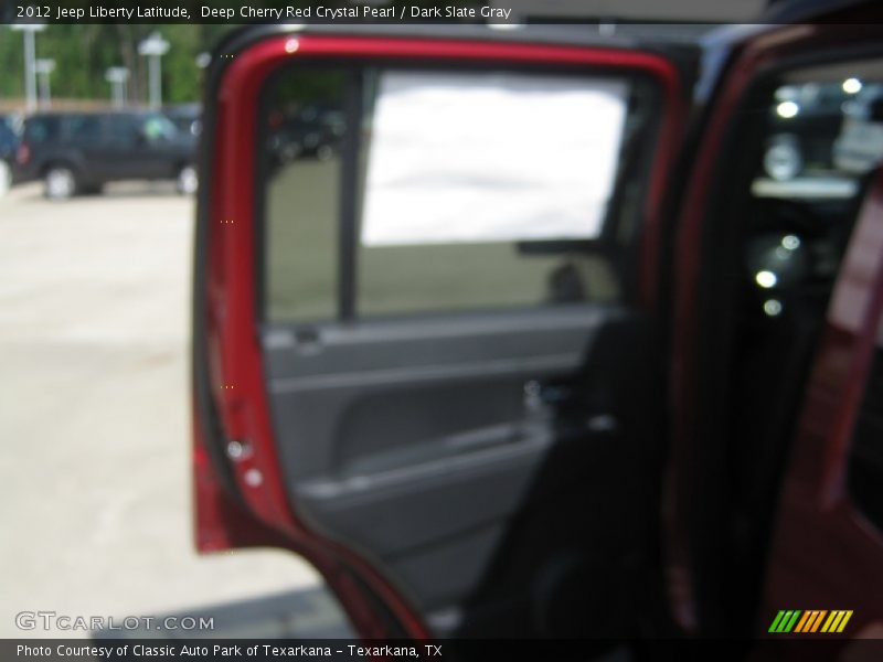 Deep Cherry Red Crystal Pearl / Dark Slate Gray 2012 Jeep Liberty Latitude
