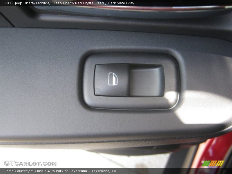 Deep Cherry Red Crystal Pearl / Dark Slate Gray 2012 Jeep Liberty Latitude