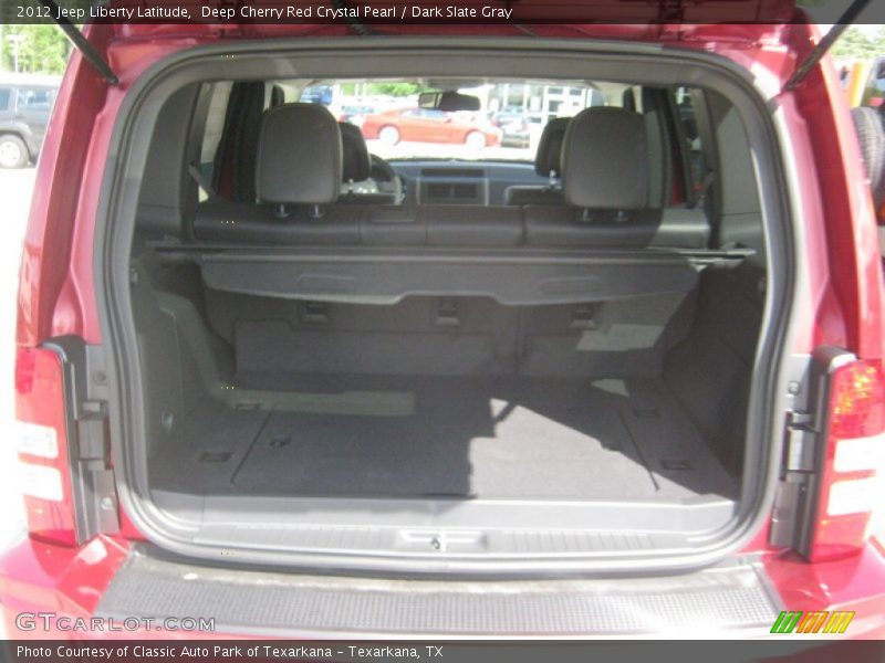 Deep Cherry Red Crystal Pearl / Dark Slate Gray 2012 Jeep Liberty Latitude