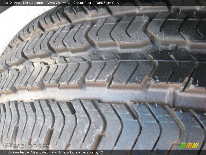 Deep Cherry Red Crystal Pearl / Dark Slate Gray 2012 Jeep Liberty Latitude