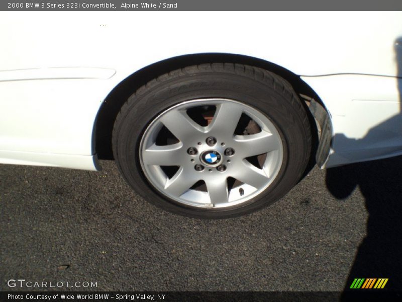 Alpine White / Sand 2000 BMW 3 Series 323i Convertible