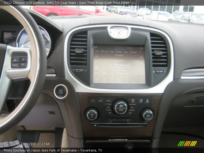 Ivory Tri-Coat Pearl / Dark Frost Beige/Light Frost Beige 2012 Chrysler 300 Limited