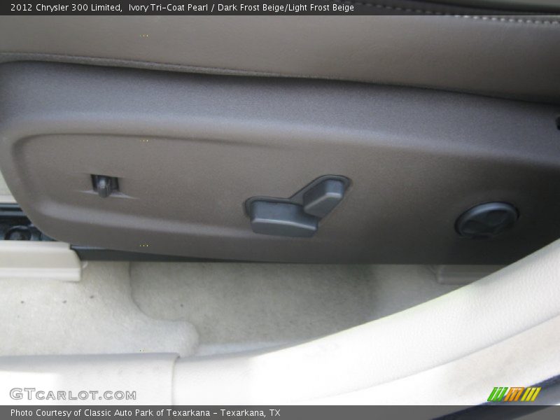 Ivory Tri-Coat Pearl / Dark Frost Beige/Light Frost Beige 2012 Chrysler 300 Limited