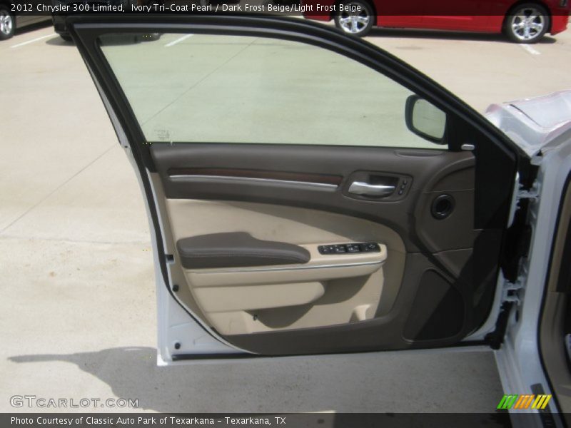 Ivory Tri-Coat Pearl / Dark Frost Beige/Light Frost Beige 2012 Chrysler 300 Limited