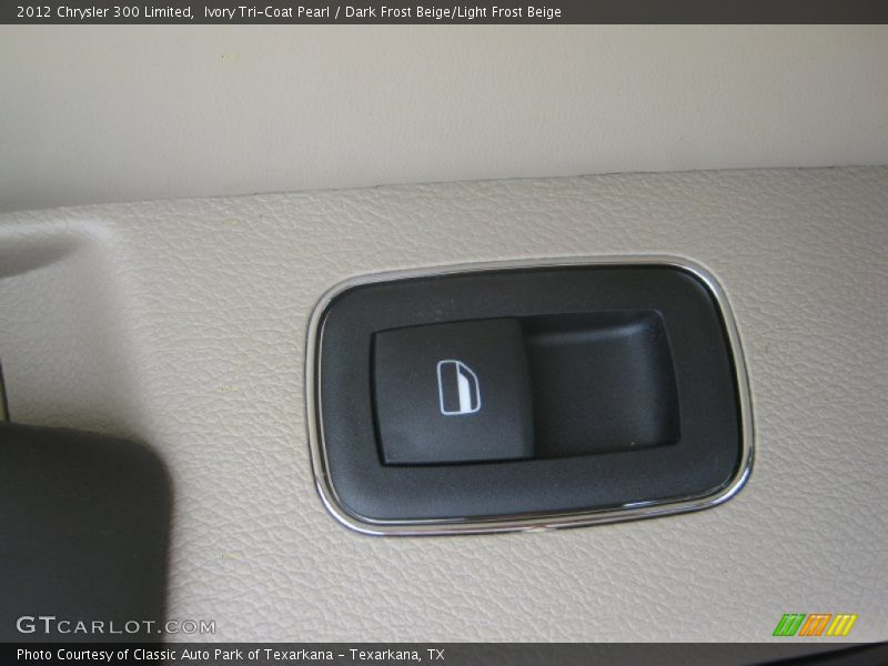 Ivory Tri-Coat Pearl / Dark Frost Beige/Light Frost Beige 2012 Chrysler 300 Limited