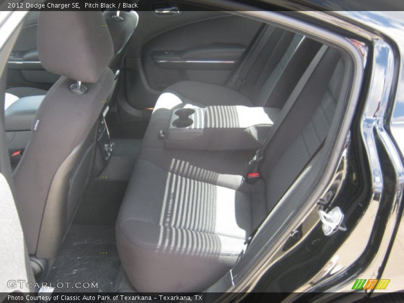 Pitch Black / Black 2012 Dodge Charger SE