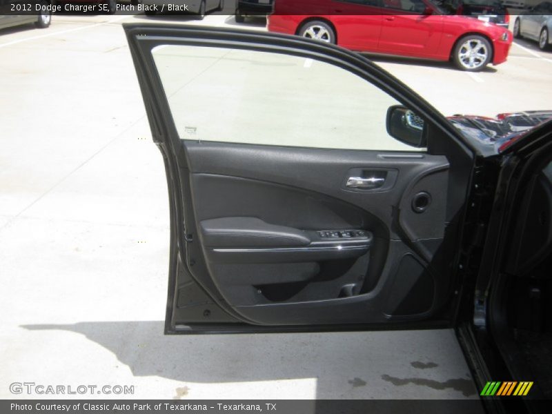 Pitch Black / Black 2012 Dodge Charger SE