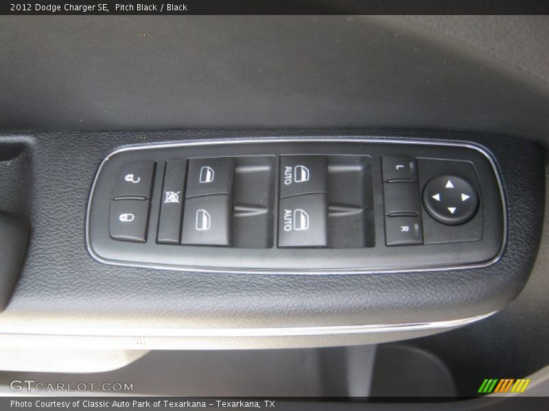 Pitch Black / Black 2012 Dodge Charger SE