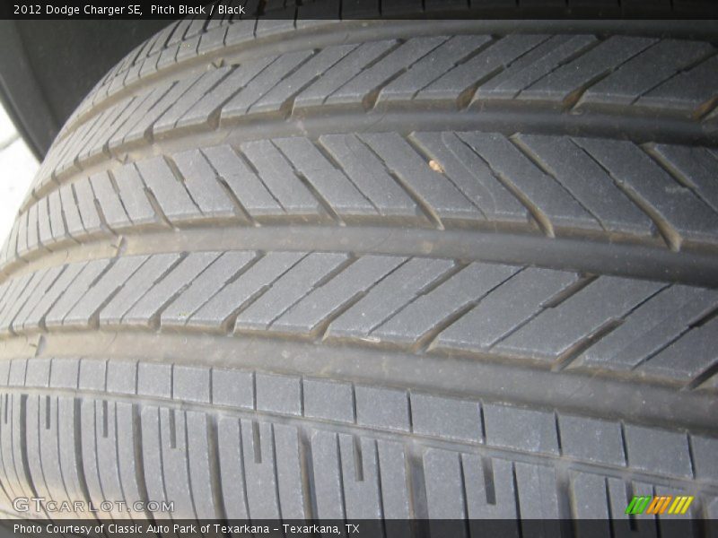 Pitch Black / Black 2012 Dodge Charger SE