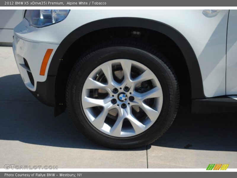 Alpine White / Tobacco 2012 BMW X5 xDrive35i Premium