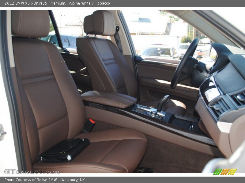 Alpine White / Tobacco 2012 BMW X5 xDrive35i Premium