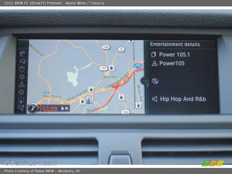 Alpine White / Tobacco 2012 BMW X5 xDrive35i Premium