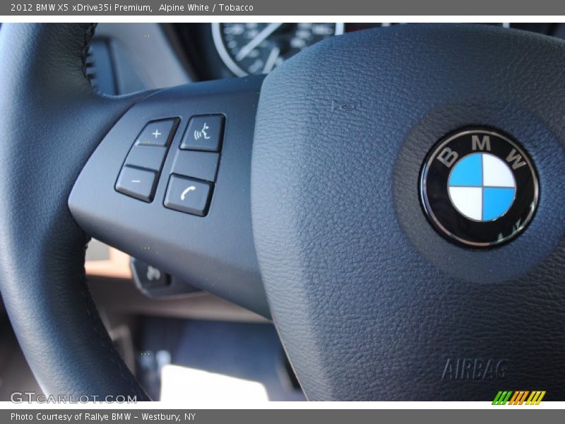 Alpine White / Tobacco 2012 BMW X5 xDrive35i Premium