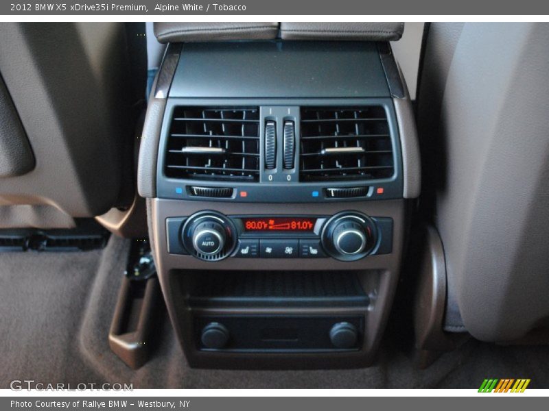 Alpine White / Tobacco 2012 BMW X5 xDrive35i Premium
