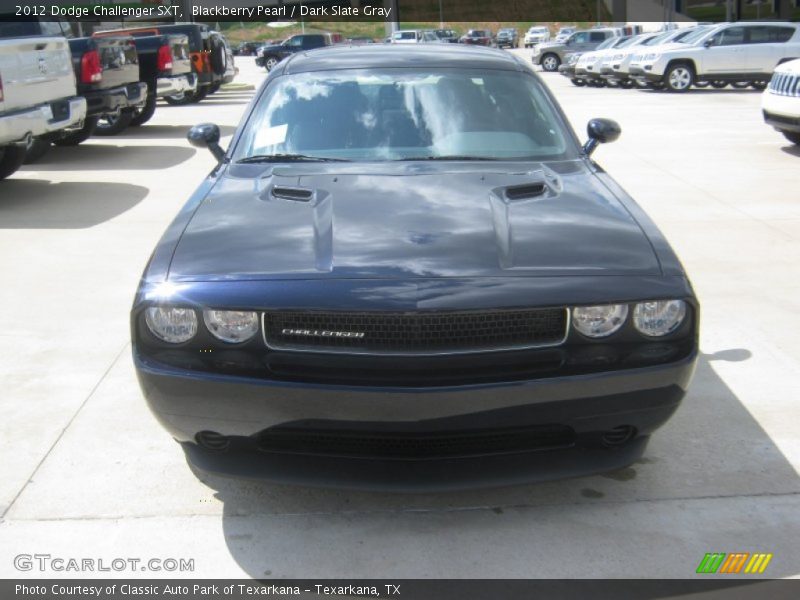 Blackberry Pearl / Dark Slate Gray 2012 Dodge Challenger SXT