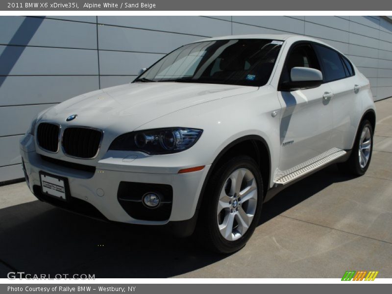 Alpine White / Sand Beige 2011 BMW X6 xDrive35i