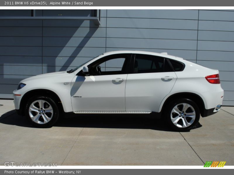 Alpine White / Sand Beige 2011 BMW X6 xDrive35i