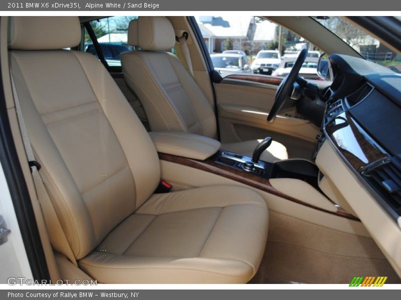 Alpine White / Sand Beige 2011 BMW X6 xDrive35i