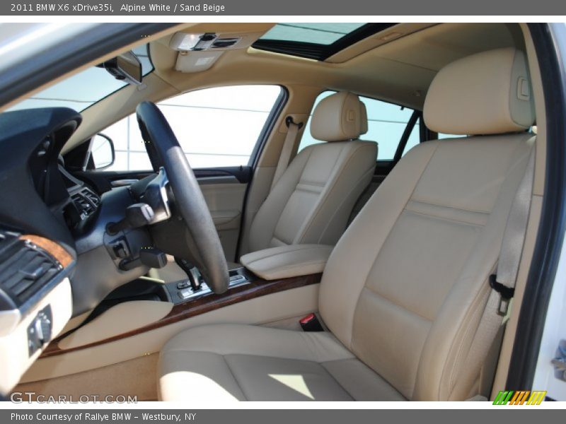 Alpine White / Sand Beige 2011 BMW X6 xDrive35i