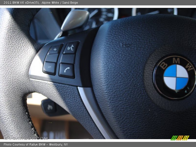 Alpine White / Sand Beige 2011 BMW X6 xDrive35i