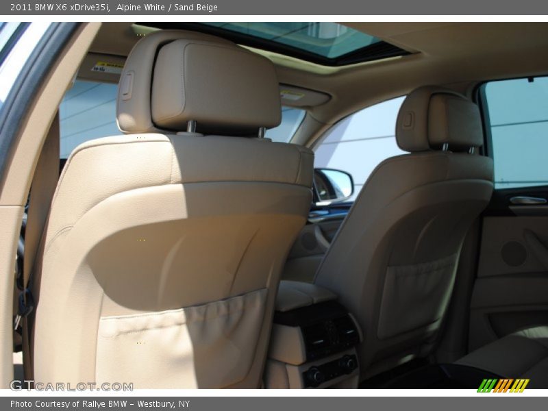 Alpine White / Sand Beige 2011 BMW X6 xDrive35i